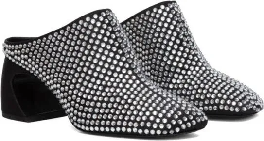 3.1 Phillip Lim ID 65mm crystal-embellished mules Black