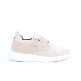 ACTON MENS LACEUP TRAINERS-BEIGE