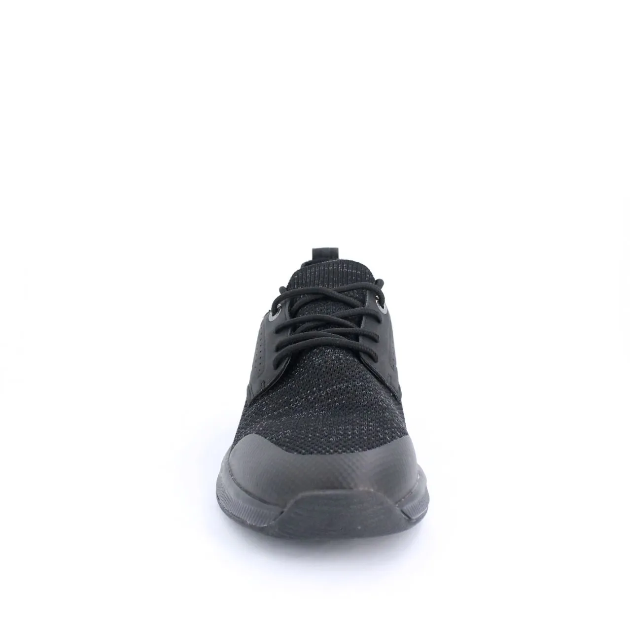 ACTON MENS LACEUP TRAINERS-BLACK