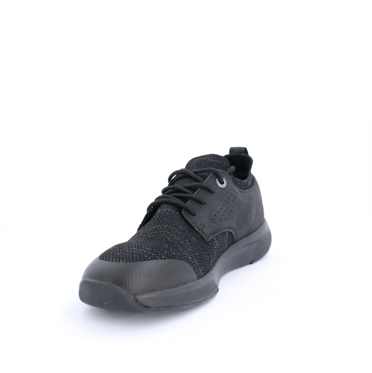 ACTON MENS LACEUP TRAINERS-BLACK