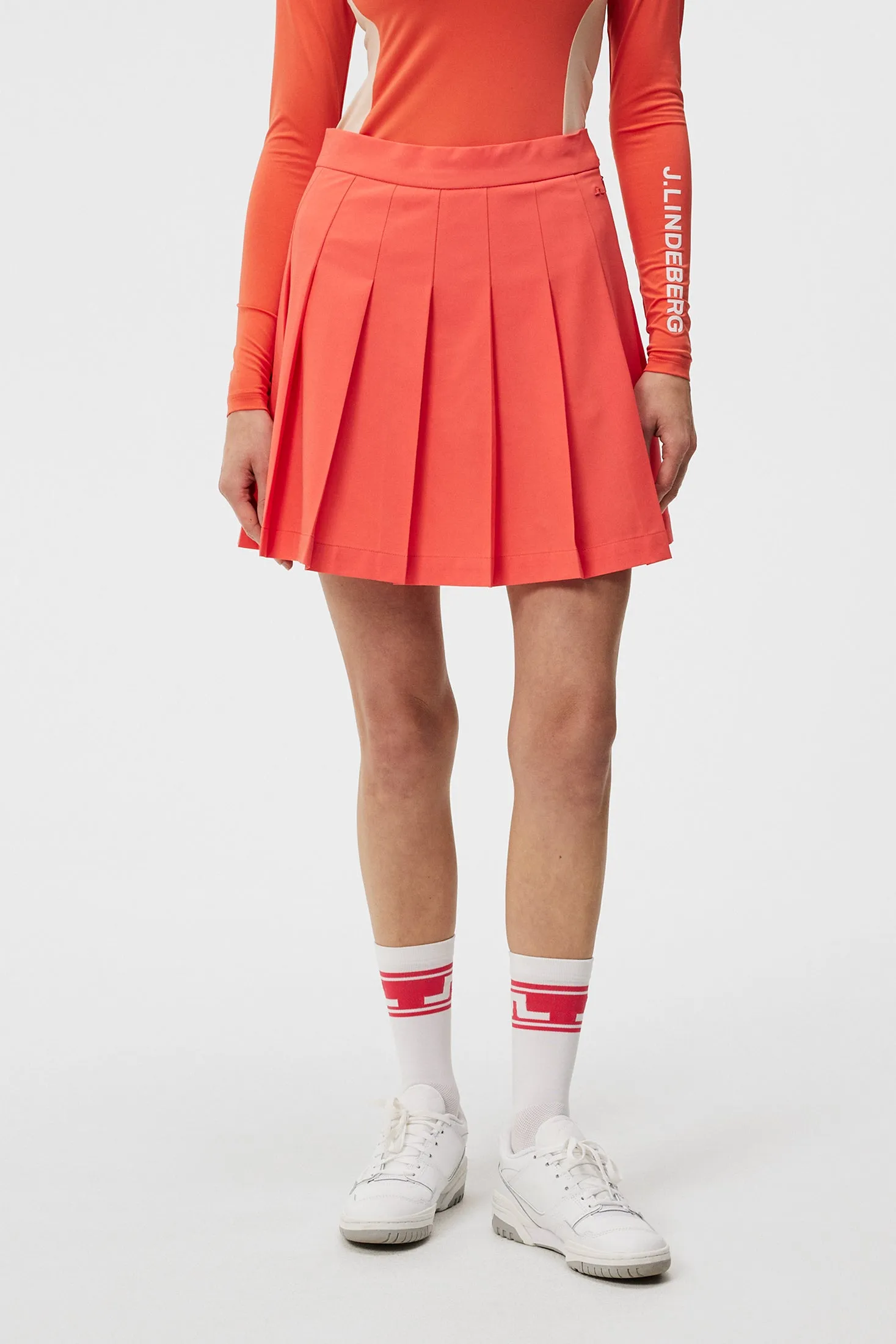 Adina Skirt / Hot Coral