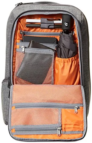 Amazonbasics Slim Carry On Backpack, Grey