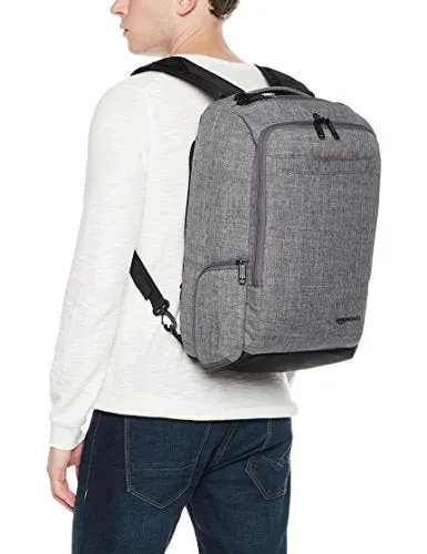 Amazonbasics Slim Carry On Backpack, Grey