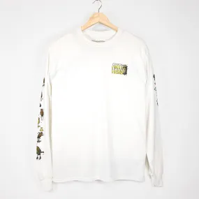 Anti Hero Skateboards - Roached Out Longsleeve T-Shirt - White