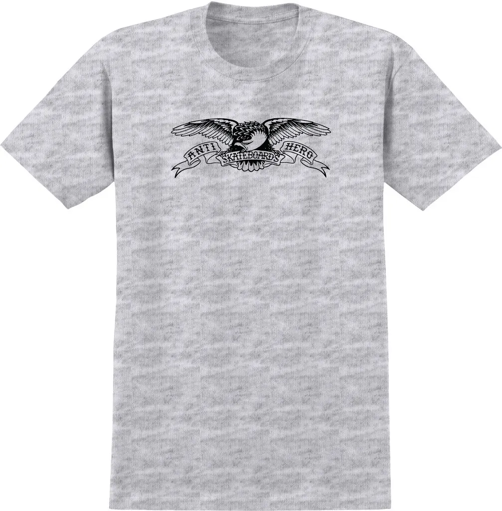 Antihero Skateboards Basic Eagle T-Shirt (Ash)