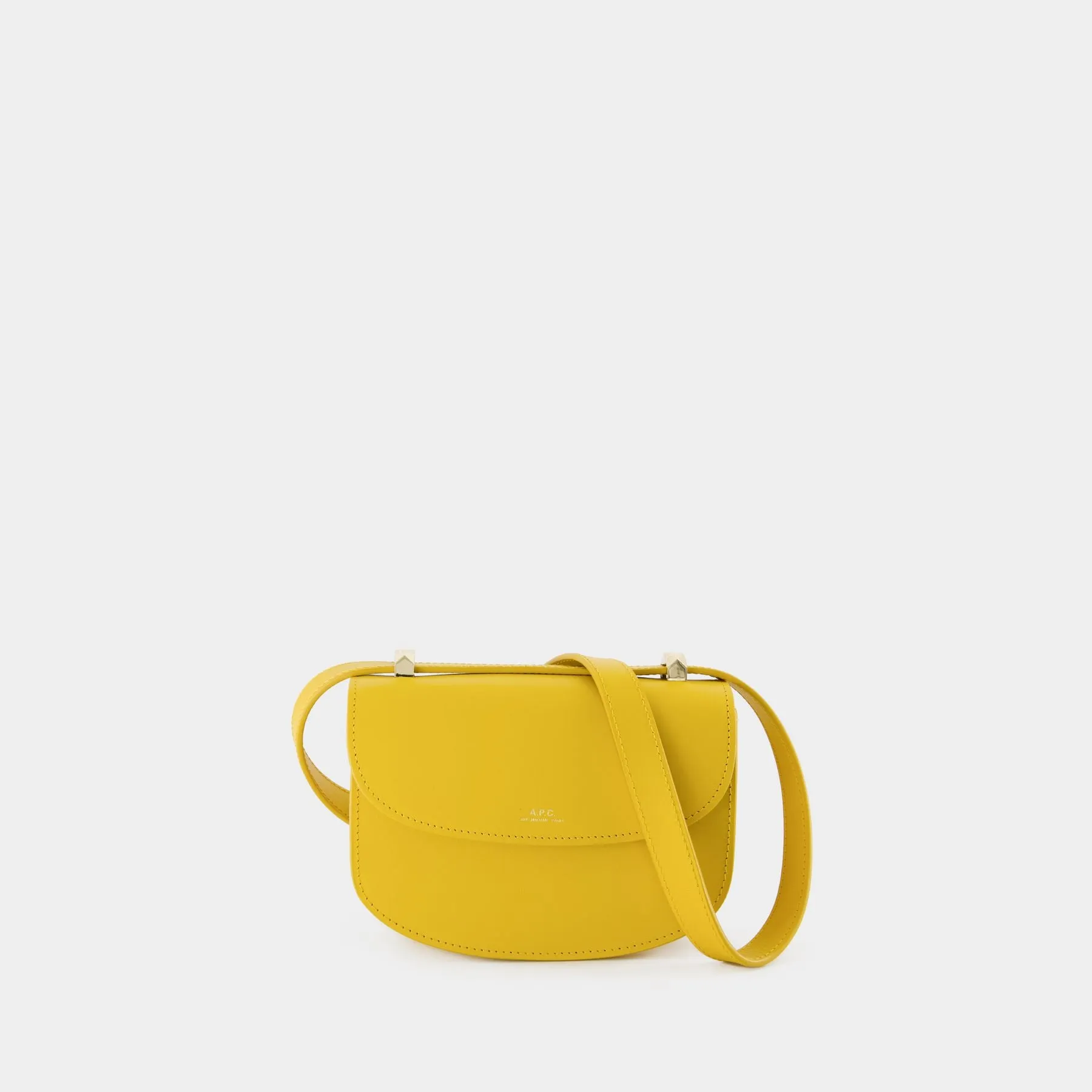 A.P.C.  Geneve Mini Crossbody Bag - A.P.C - Leather - Yellow