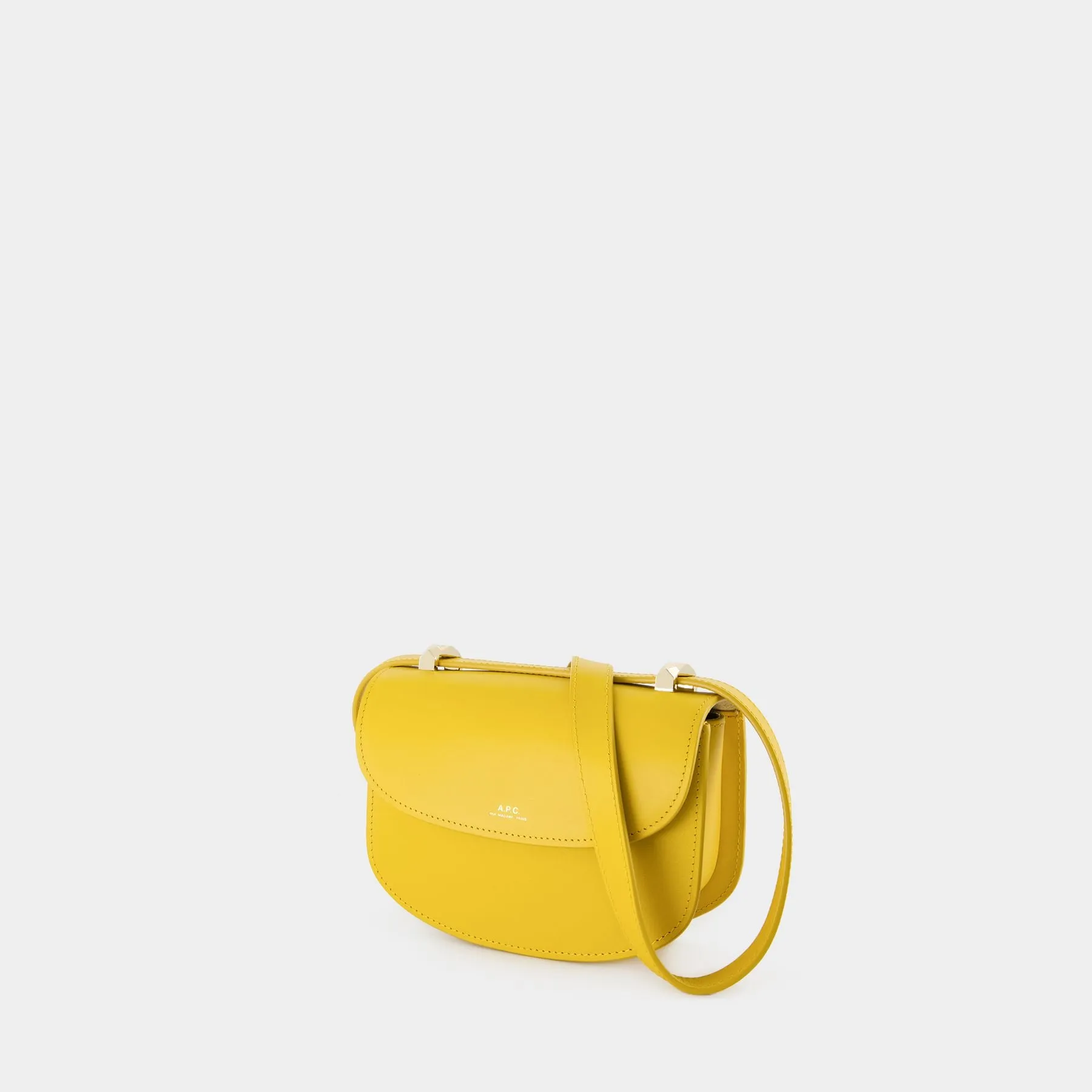 A.P.C.  Geneve Mini Crossbody Bag - A.P.C - Leather - Yellow