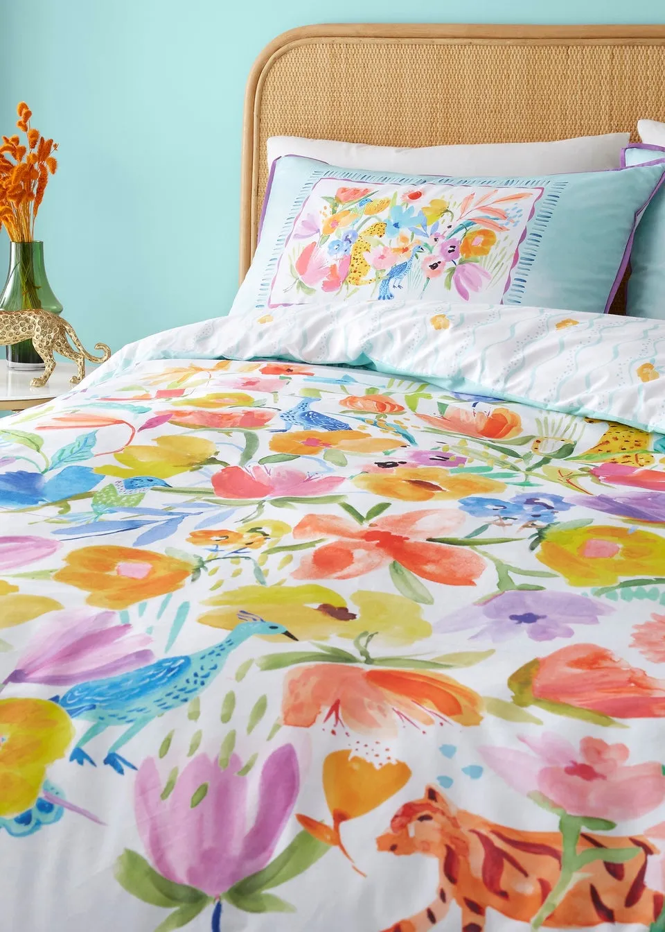 Appletree Style Festival Blue Duvet Cover Set