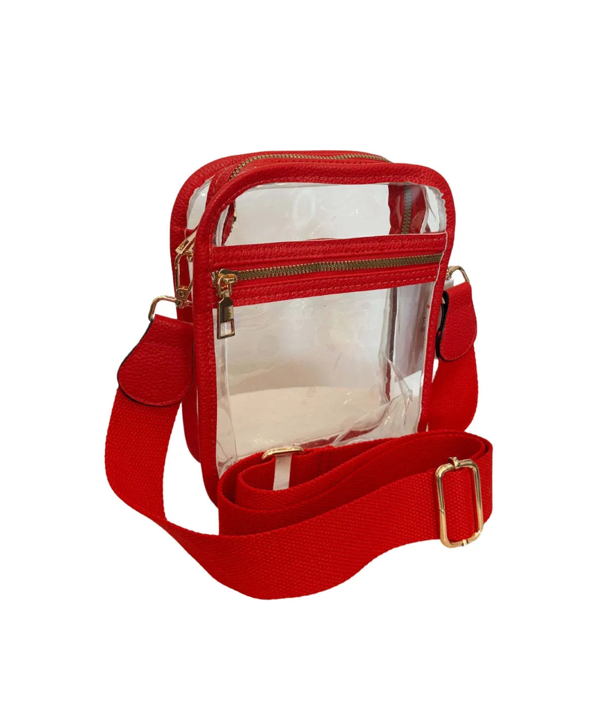 Arena Clear Bag - Black/White/Red