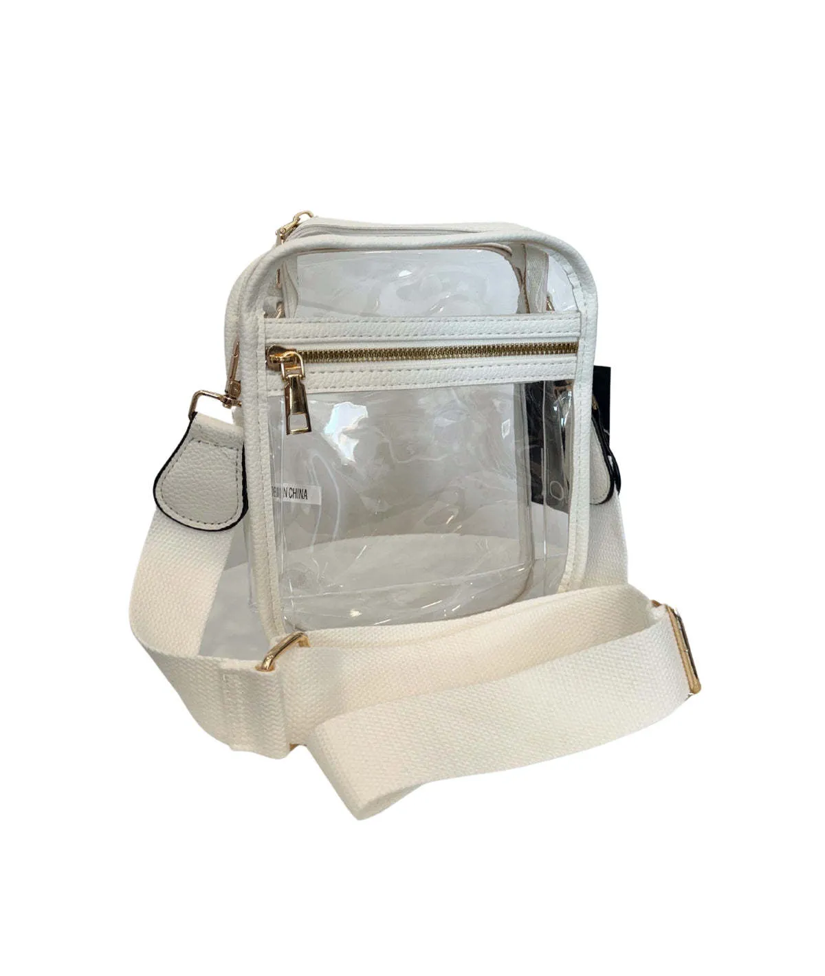 Arena Clear Bag - Black/White/Red