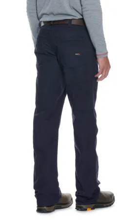 Ariat Men's FR M4 Navy Workhorse Relaxed Fit Boot Cut Work Pant