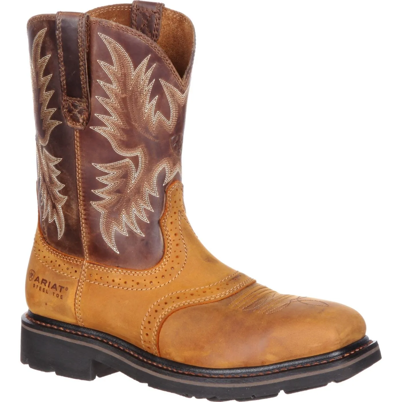 Ariat Sierra Wide Square Steel Toe Western Work Boot