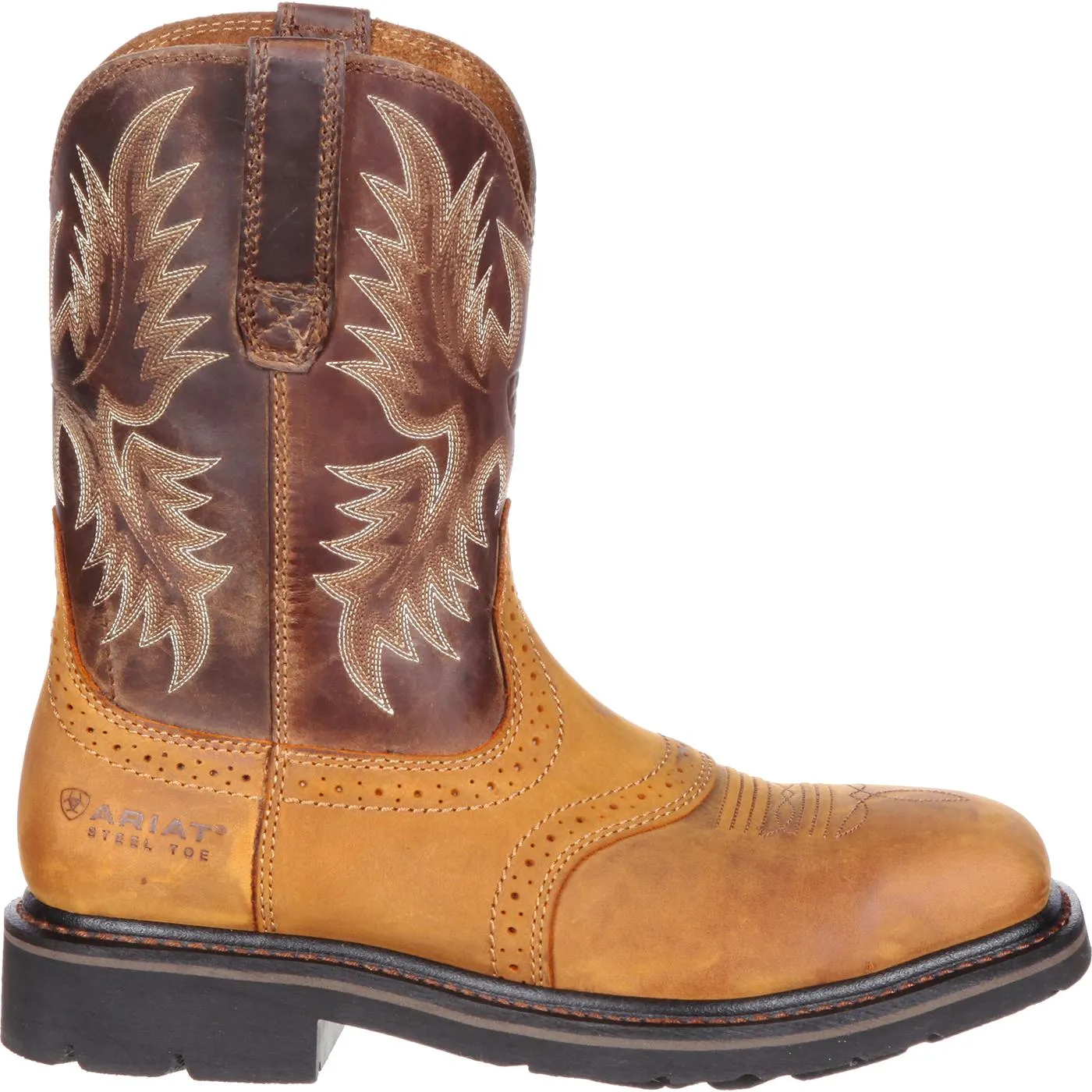 Ariat Sierra Wide Square Steel Toe Western Work Boot