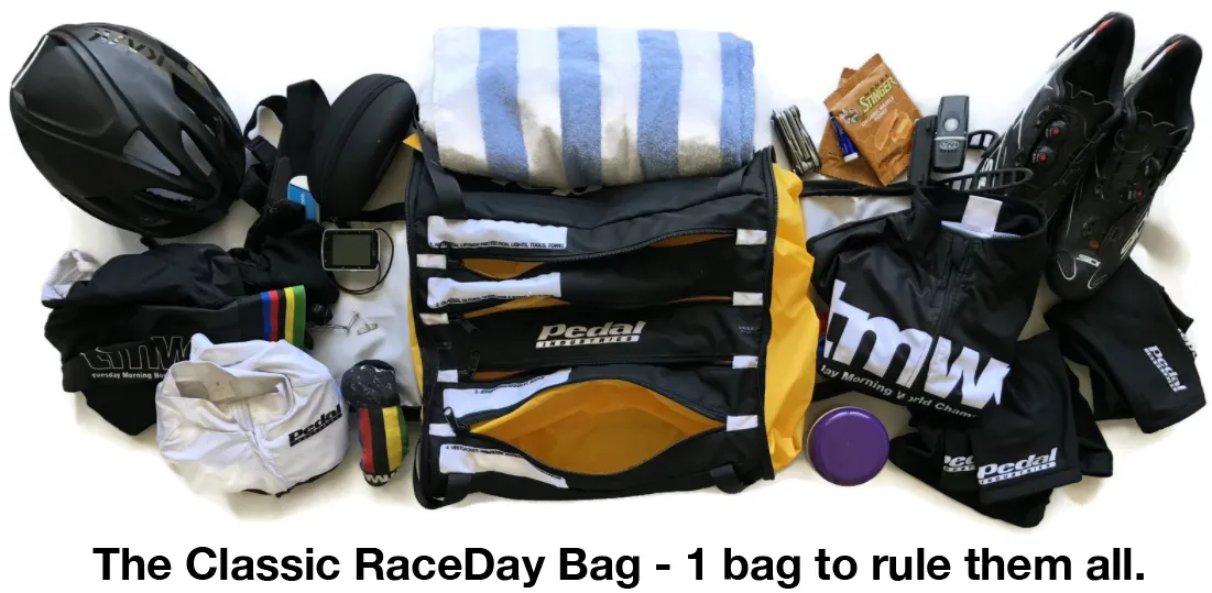 AVOUT RACING 2024 CYCLING RACEDAY BAG