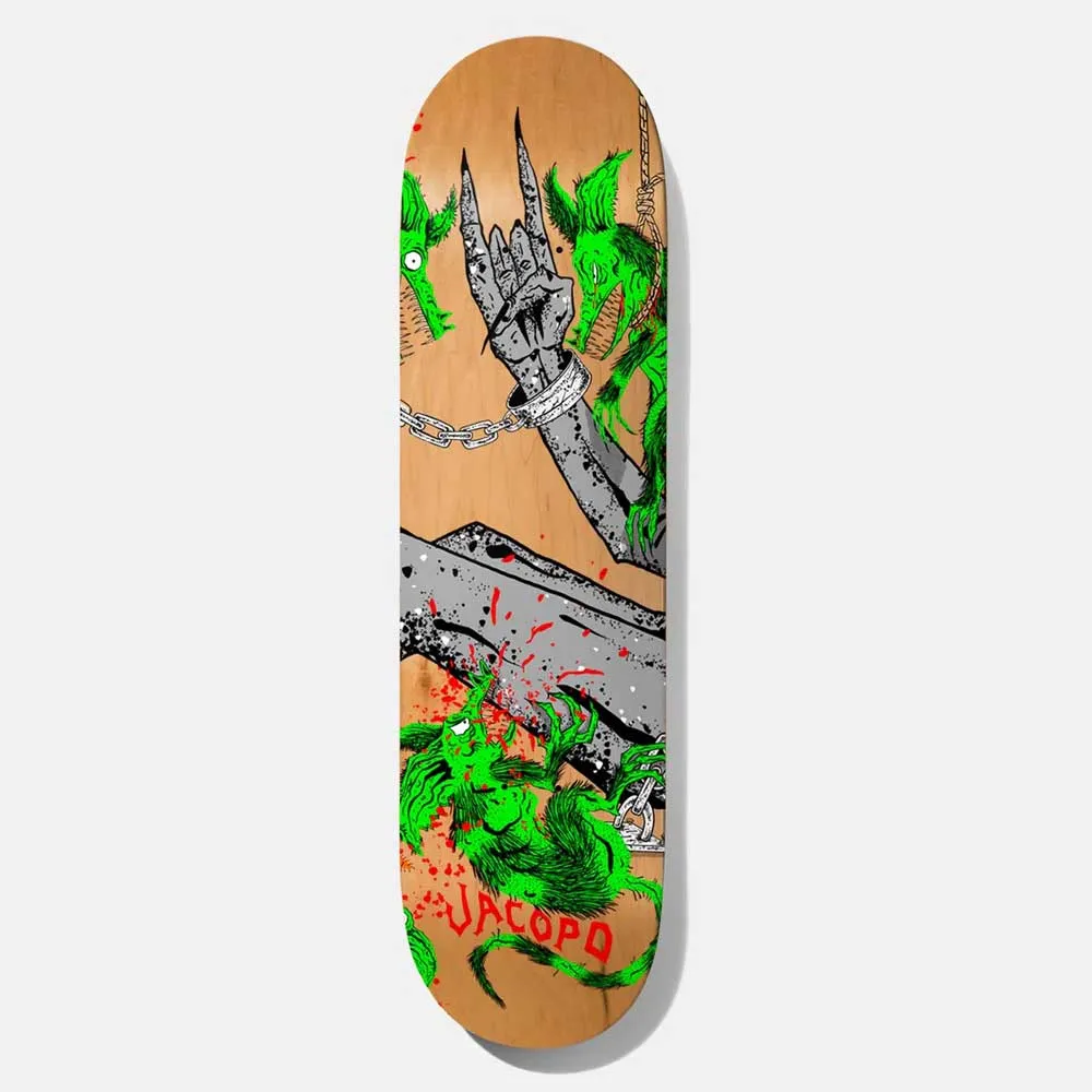 Baker Skateboards - 8.25 Jacopo Carozzi Toxic Rats Neckface Skateboard Deck