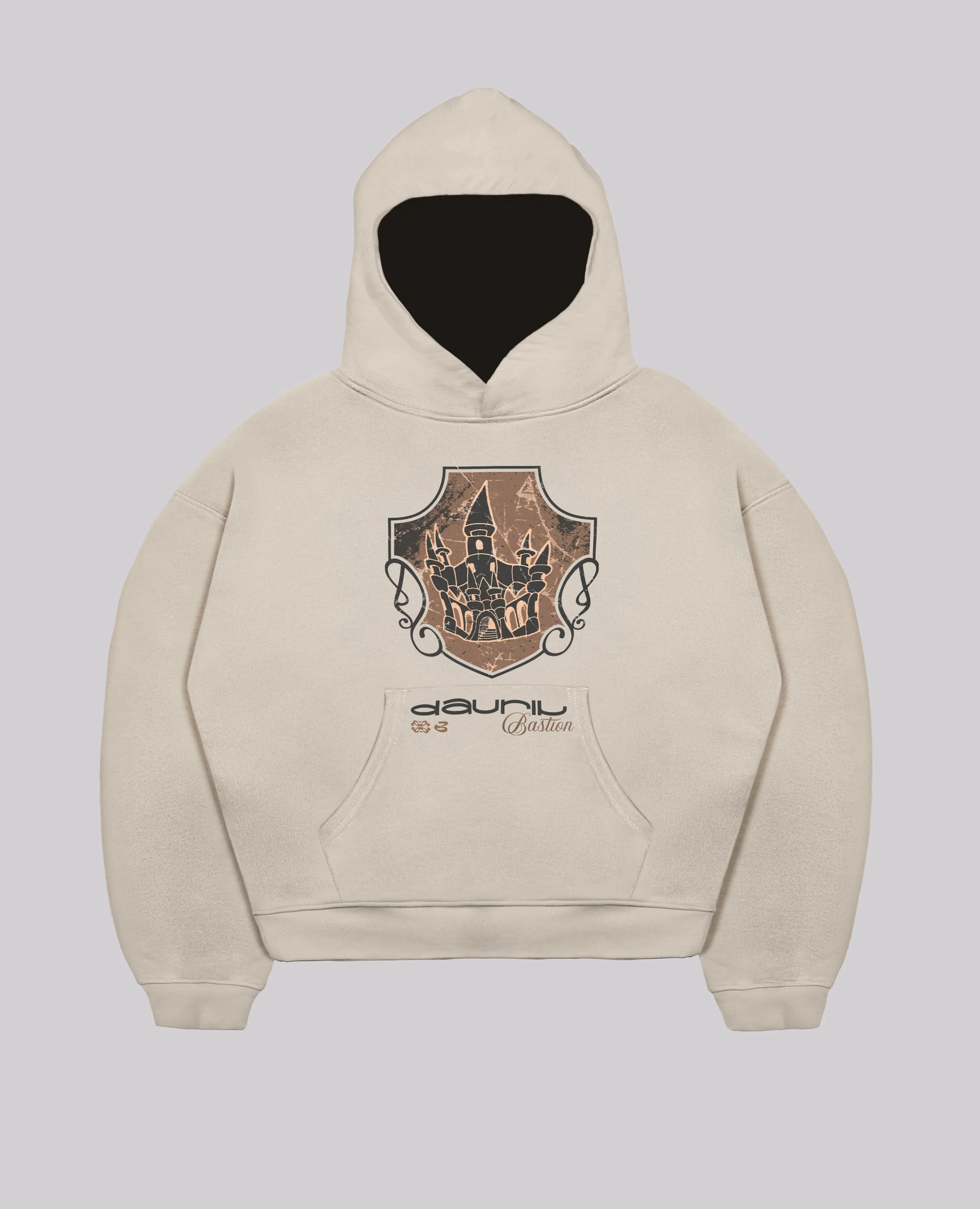 BEIGE BASTION HOODIE