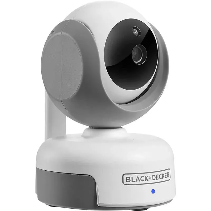 Black + Decker - 4.3 Digital Video Baby Monitor with Pan-Tilt-Zoom Camera