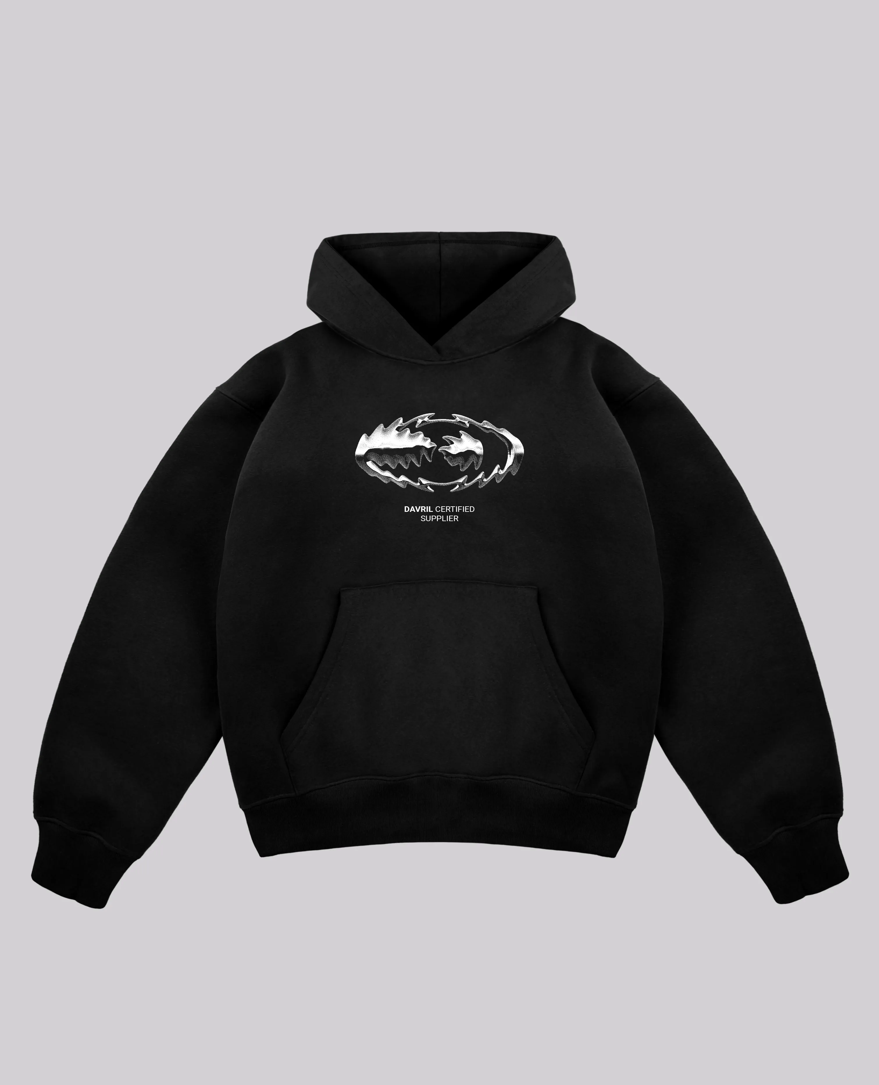 BLACK THORNY HOODIE