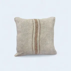 BROWN 50 x 50 Hemp Pillow