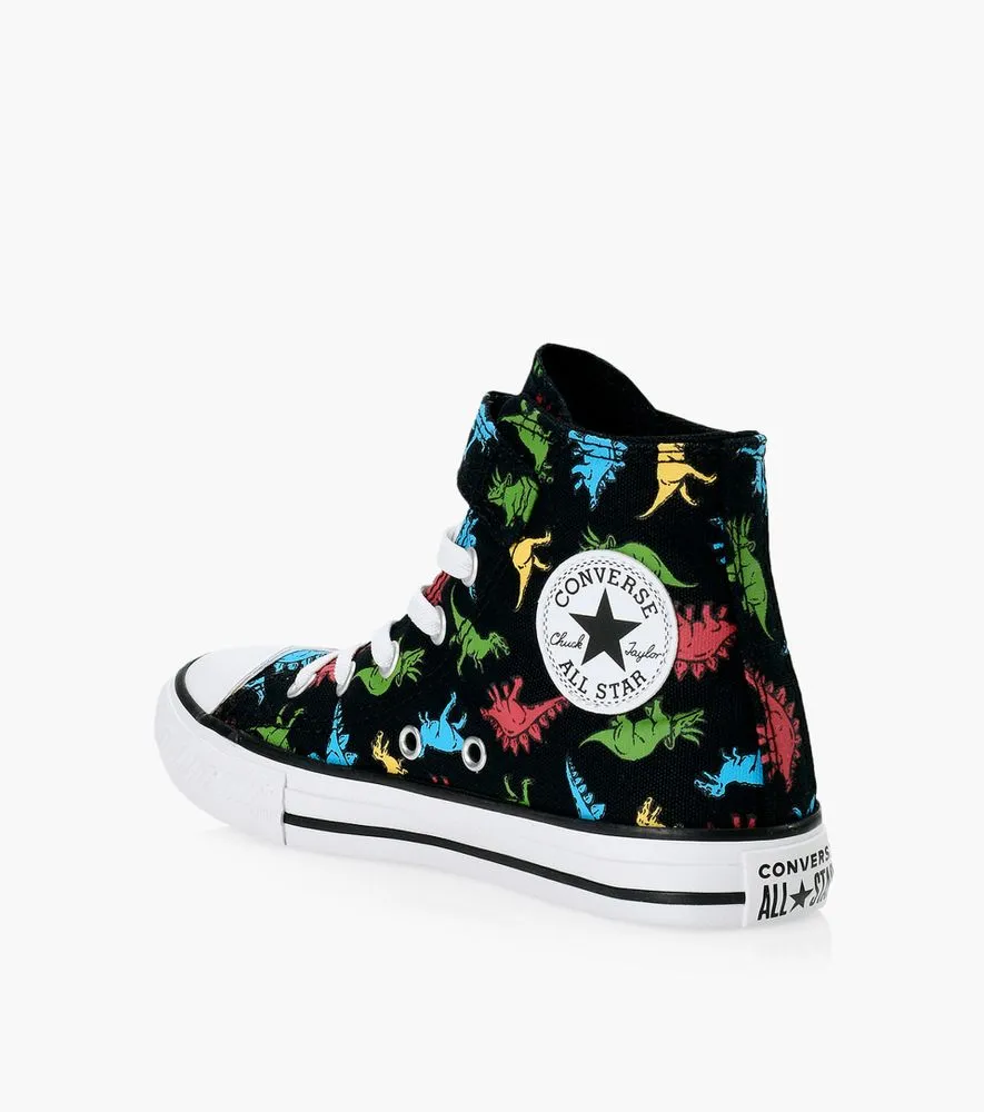 Browns CONVERSE CHUCK TAYLOR ALL STAR 1V DINOSAURS - Black & Colour | BrownsShoes