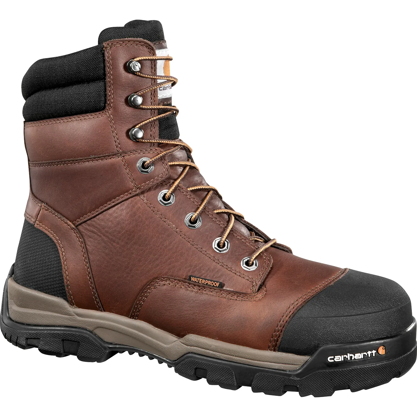 Carhartt Ground Force Men's 8 Inch Composite Toe Waterproof Work Boot