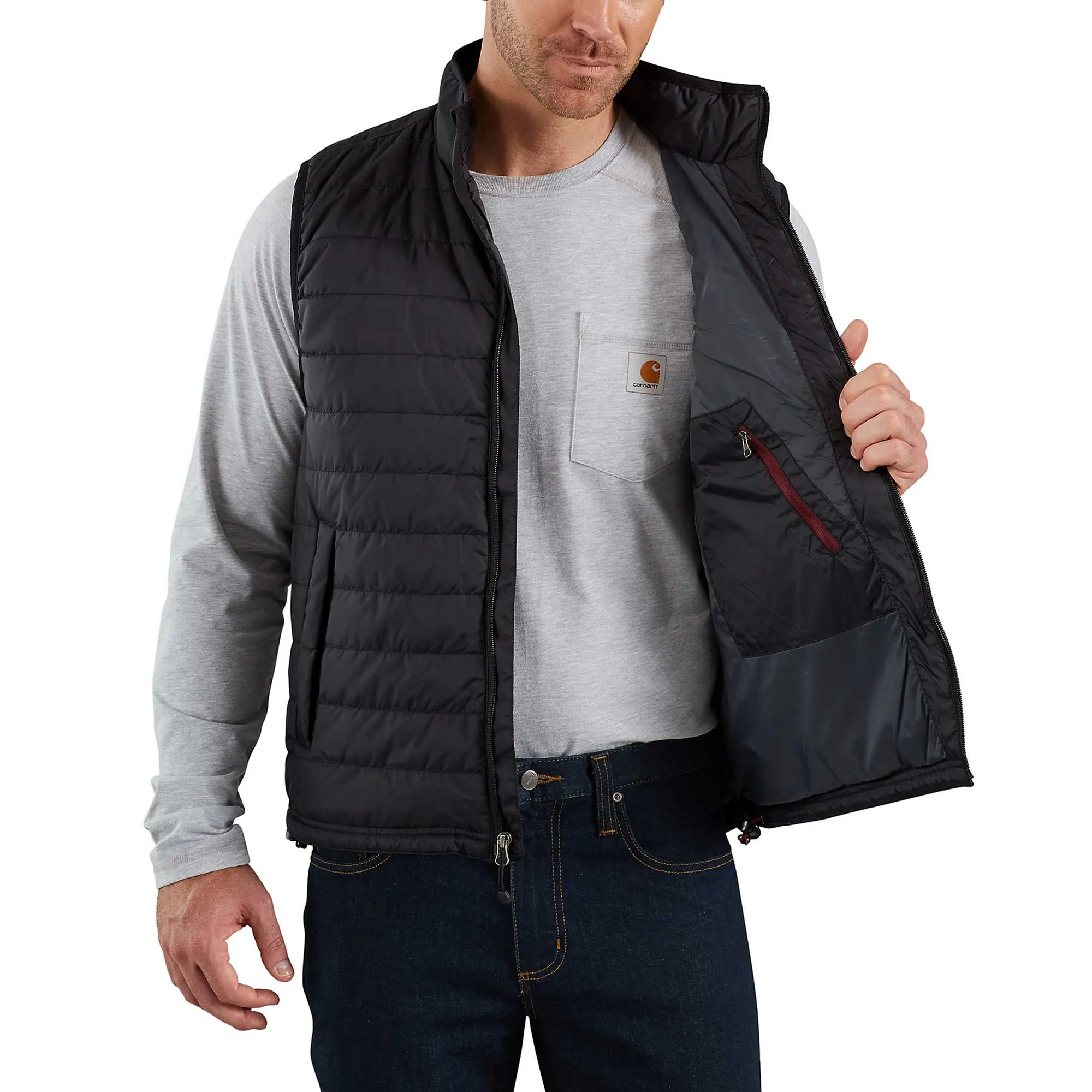 Carhartt Rain Defender Insulated Vest / Gilet - Black Large