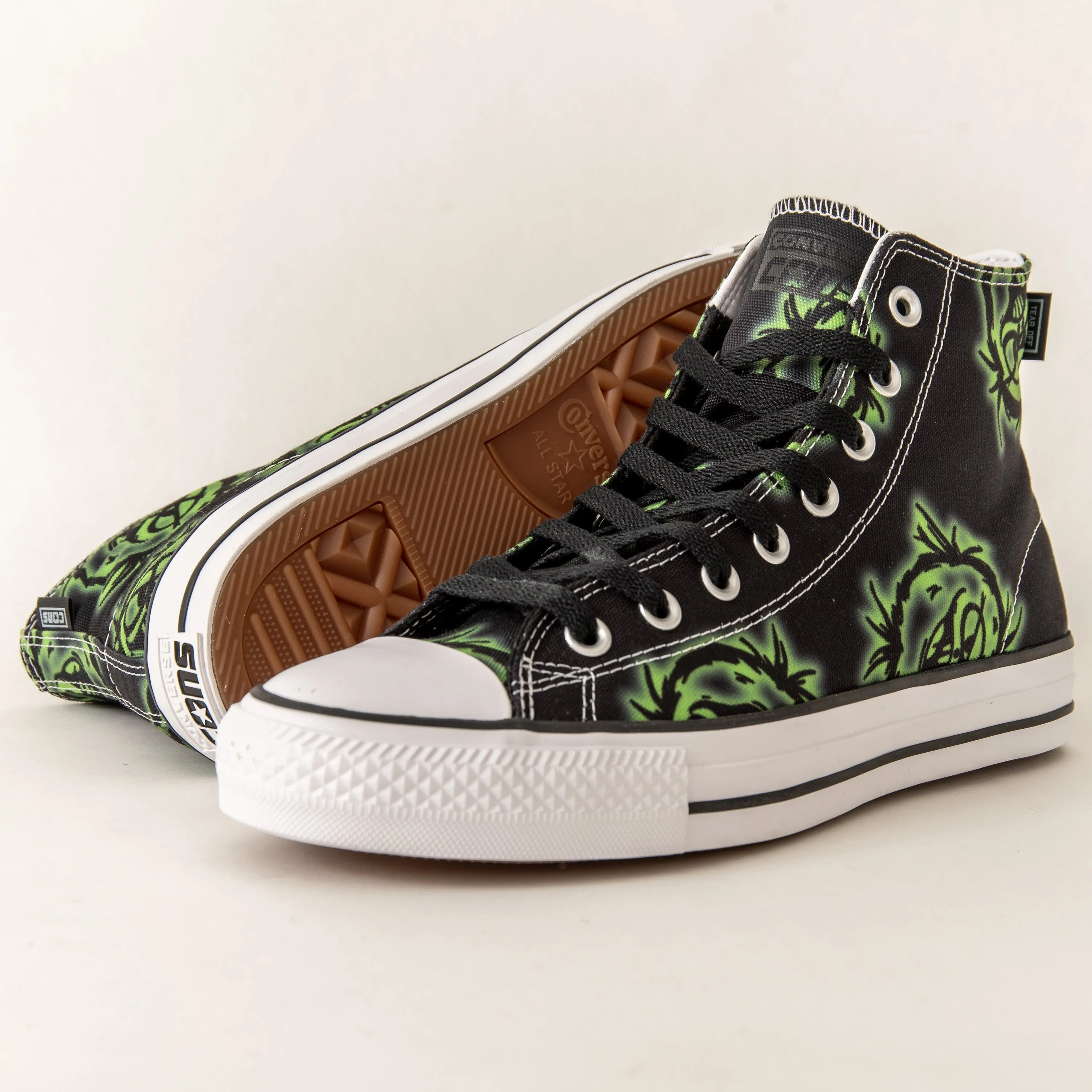 CONS - Chuck Taylor All Star Pro Hi (Black/Virtual Matcha/White) *SALE