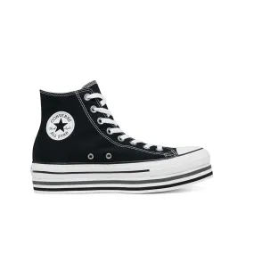 Converse Chuck Taylor All Star Platform Layer Hi 564486c Black/White/Thunder