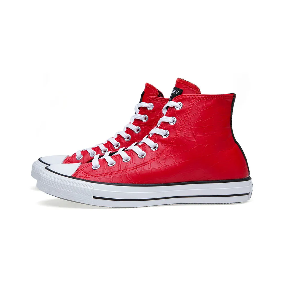 Converse X Stussy Chuck Taylor Hi All Star 141086C Red 2013