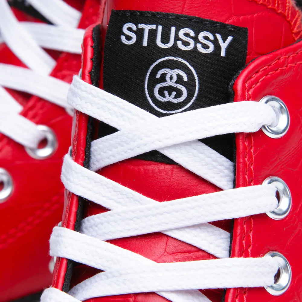 Converse X Stussy Chuck Taylor Hi All Star 141086C Red 2013