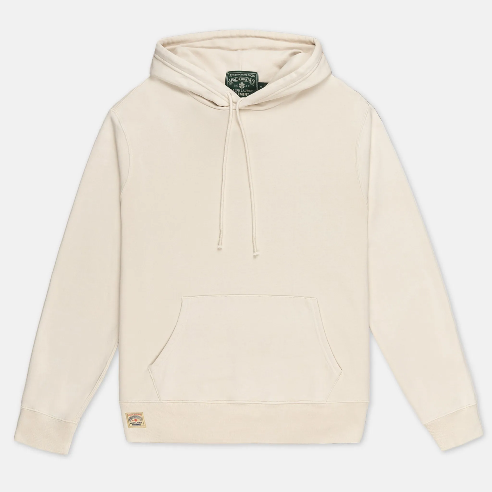 Element Skateboards - Polo Ralph Lauren Hooded Pullover Sweatshirt - Natural