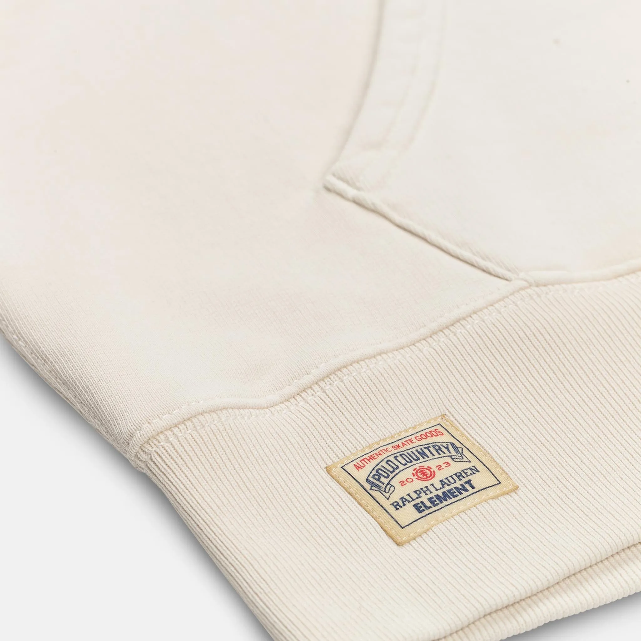 Element Skateboards - Polo Ralph Lauren Hooded Pullover Sweatshirt - Natural