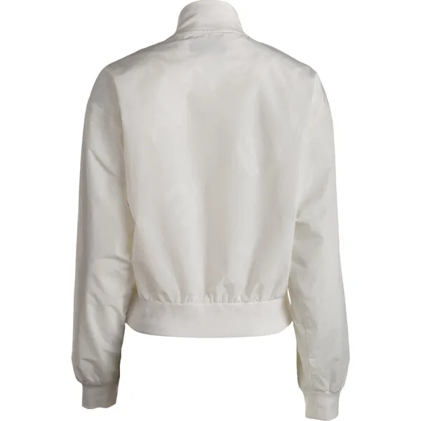 Eugenia Kim Women's Steffi High-Neck Zipped Shell Jacket, Optic White