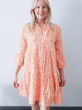 Faith Dress Orange