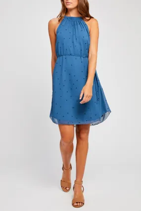 Flowy Highneck Dress