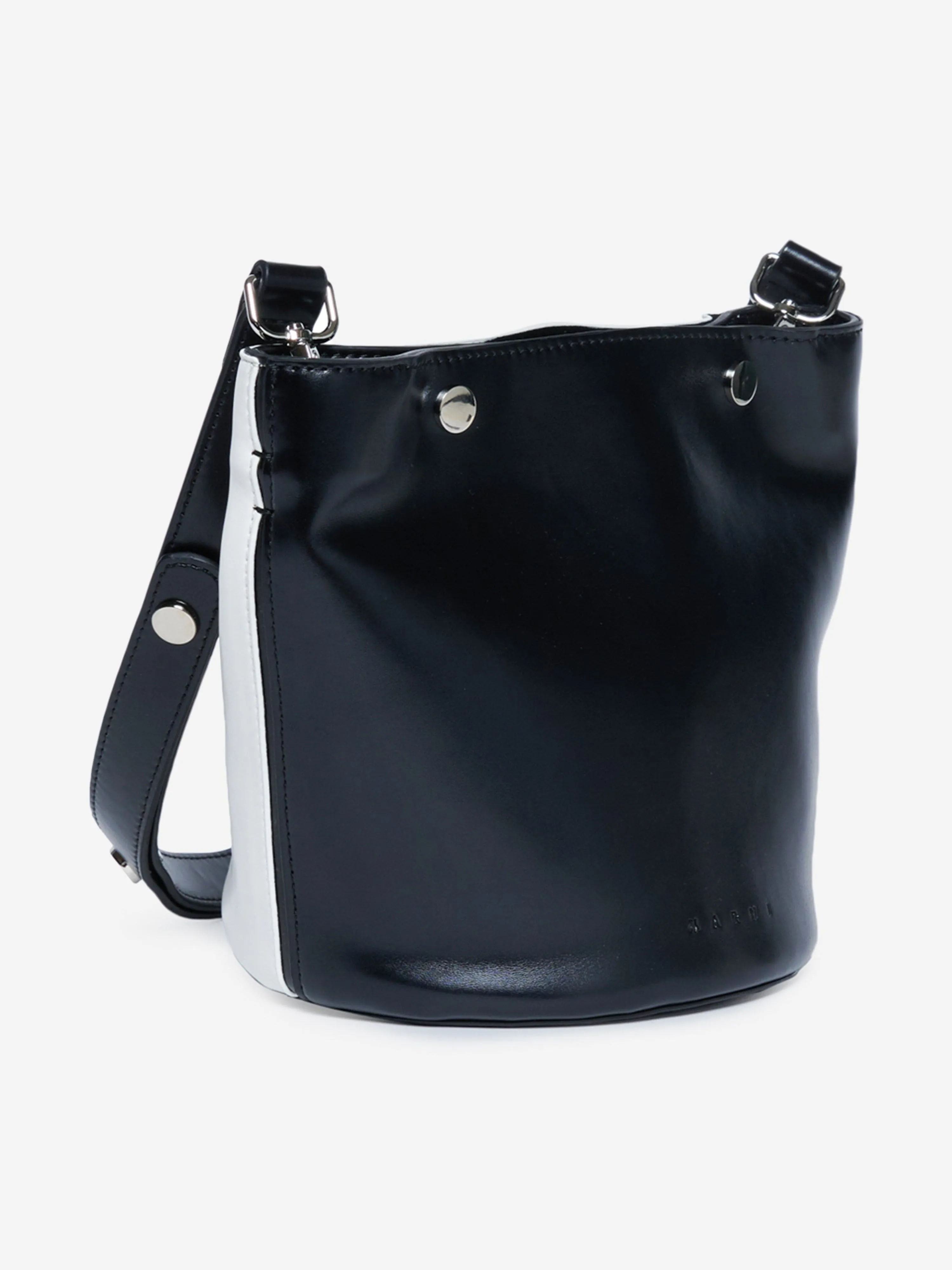 Girls Bucket Bag in Black (18cm)