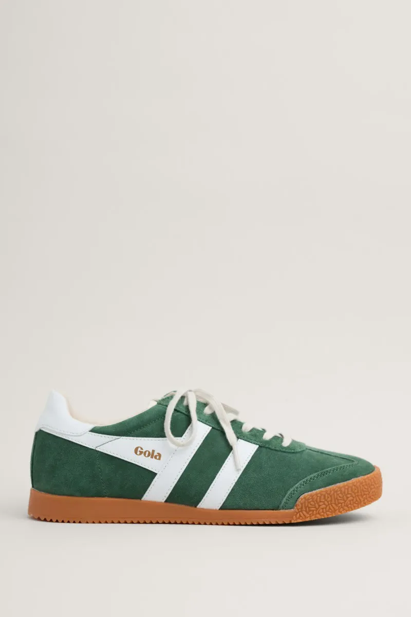 Gola Elan Trainers - Evergreen and White