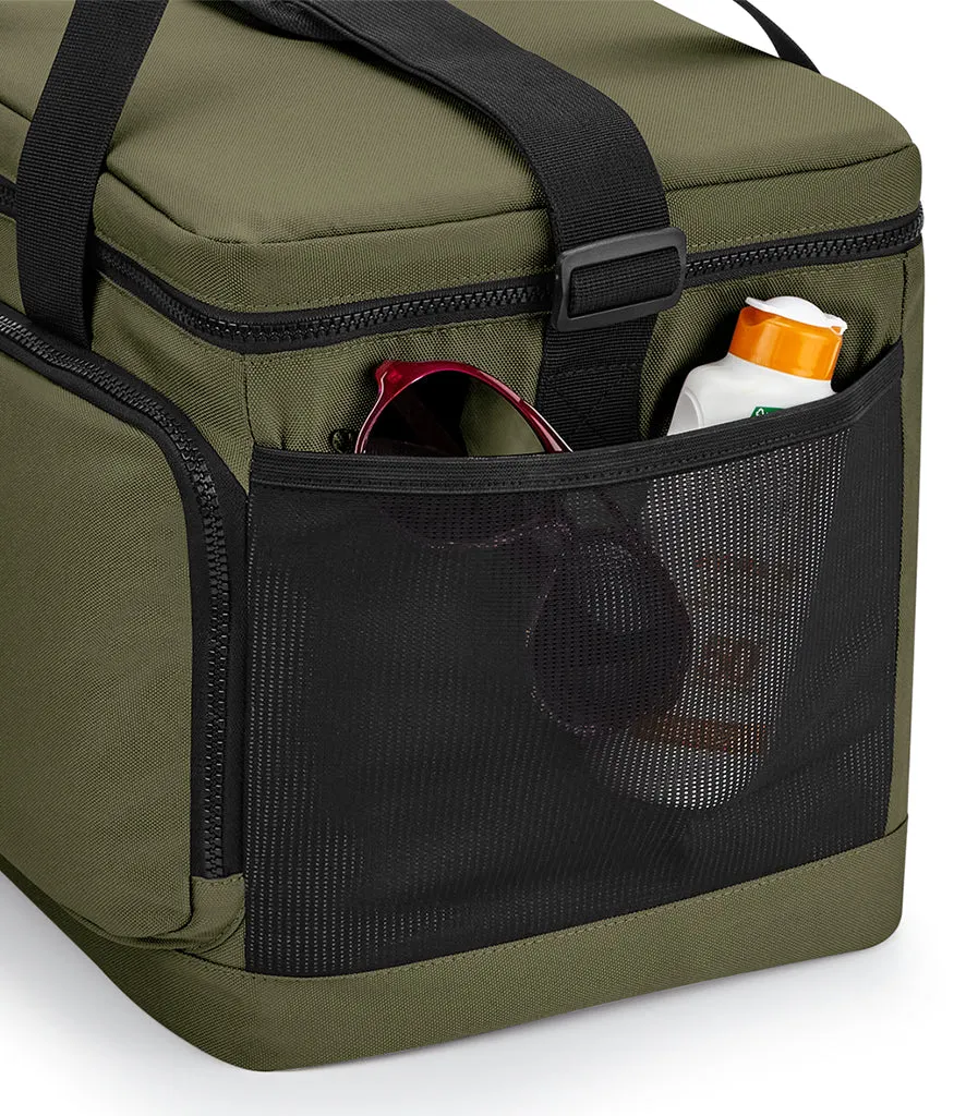 Gone Fishing Recycled Large Cooler Shoulder Bag Black, Pure Grey or Military Green