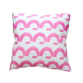 Happy Land Pop Pink Pillow