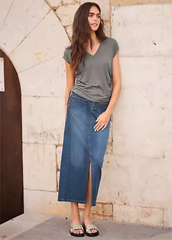 Heine Denim Skirt | Grattan