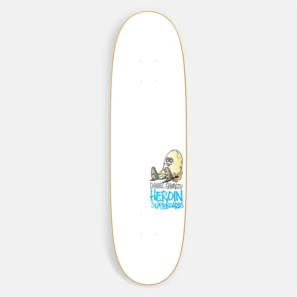 Heroin Skateboards - 8.5 Daniel Shimizu Egg Skateboard Deck