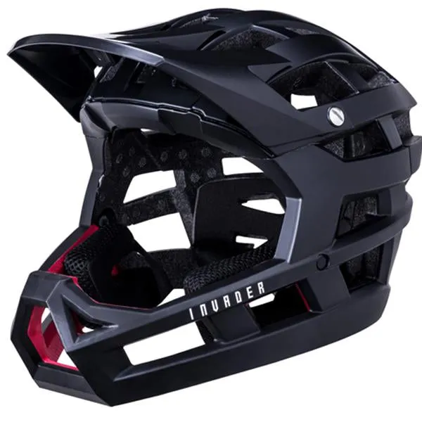 Kali Invader Enduro Helmet - Solid Matt Black