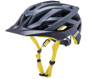 Kali Lunati Sync MTB Helmet - Matt Navy-Yellow