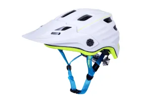 Kali Protectives Maya 2.0 Revolt MTB Helmet - Matt White-Flo Yellow - 2019