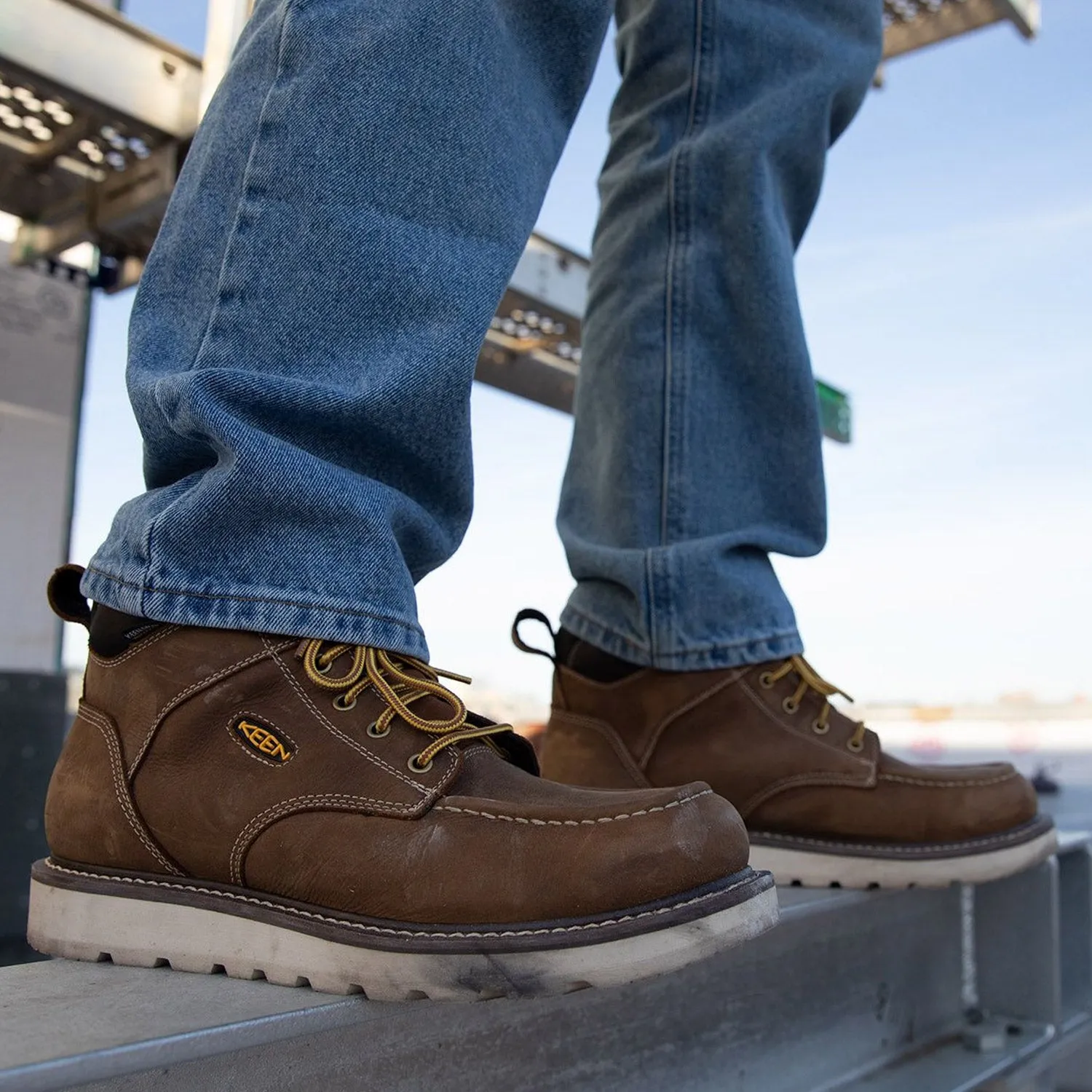 KEEN Utility Men's Cincinnati 6 Waterproof Work Boot