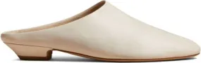 KHAITE The Otto leather mules Neutrals