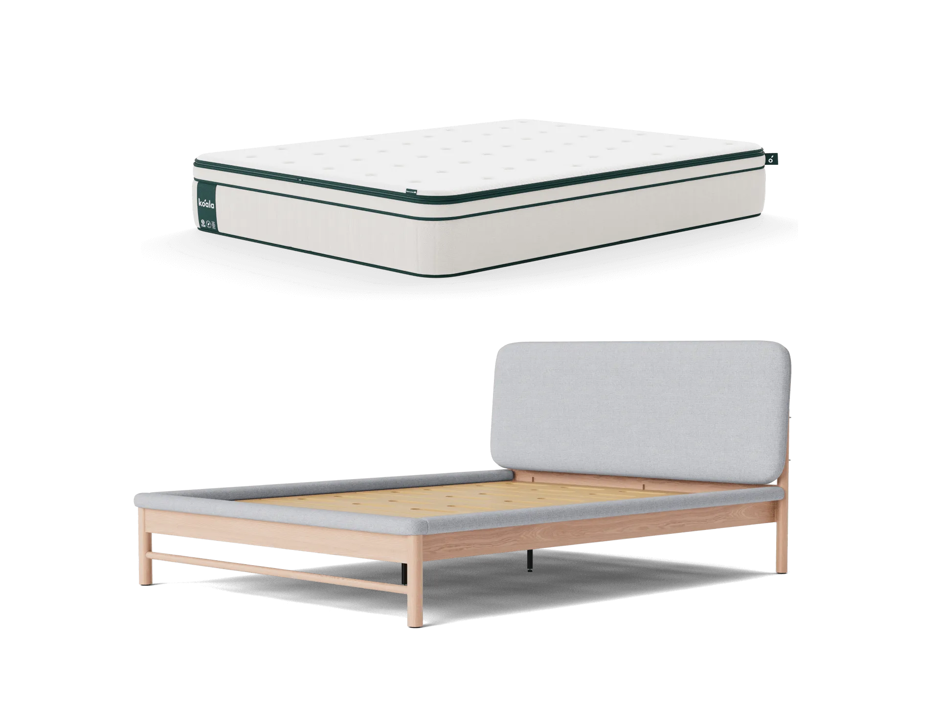 Koala Luxe Mattress & Paddington Bed Base Bundle