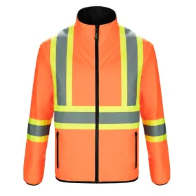 L01260 - Safeguard - Reversible Hi-Vis Insulated Jacket