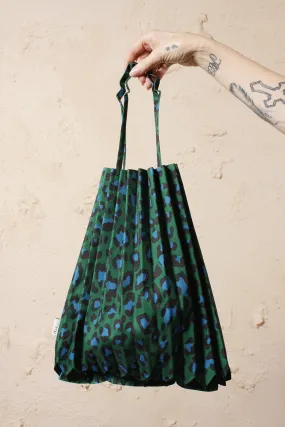 Leopard Printed Bag Green