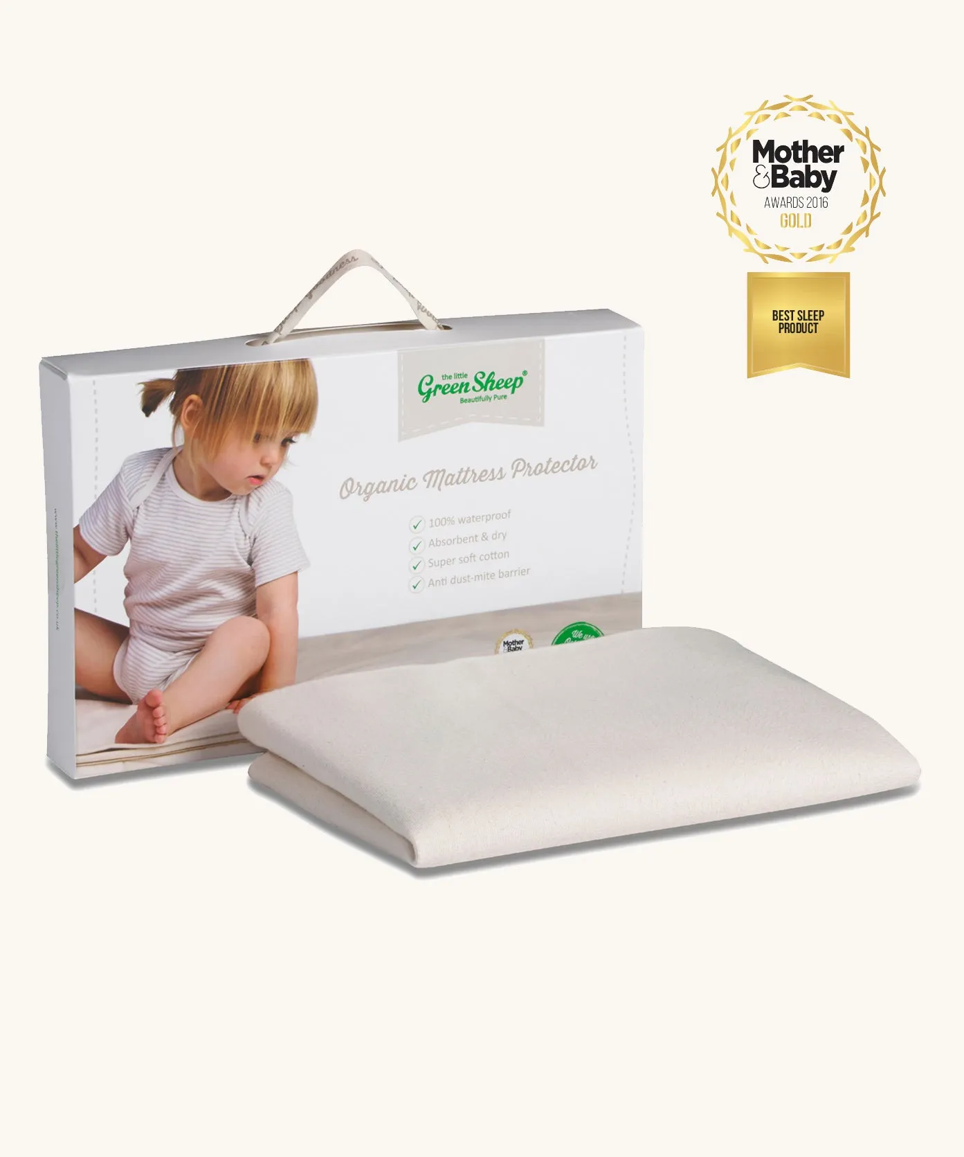 Little Green Sheep Organic Crib Mattress Protector